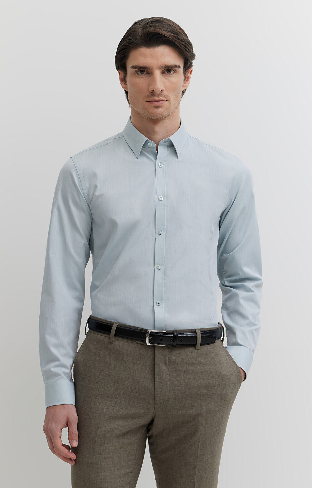 Koszula w jodełkę - 4