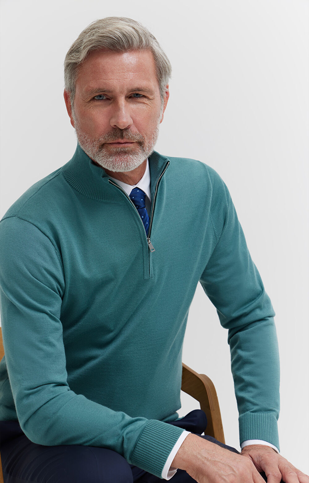 Sweter z golfem - 6