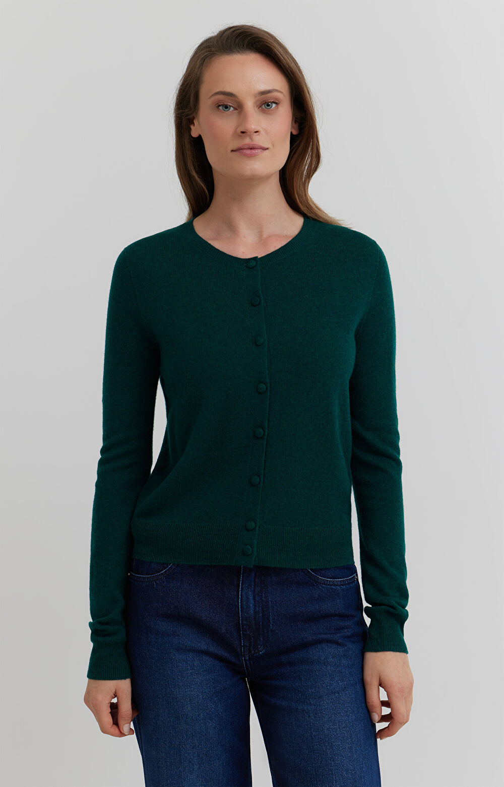 Kardigan z wełny merino - 3