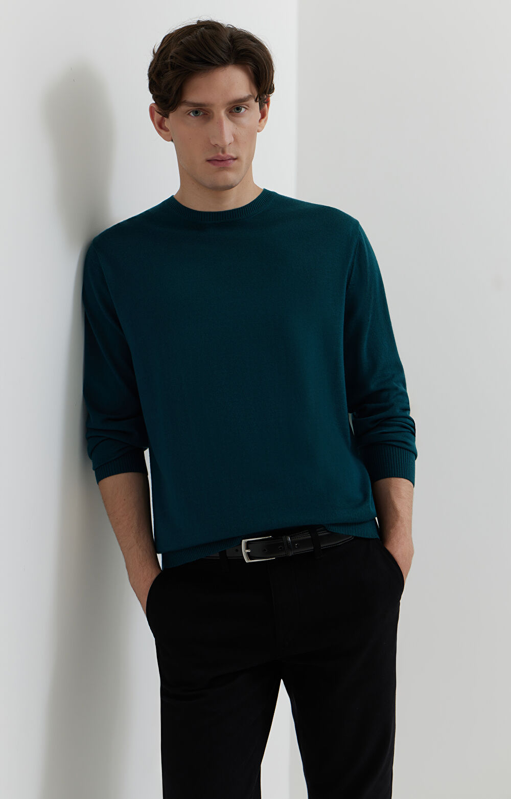 Sweter z wełny merino - 5