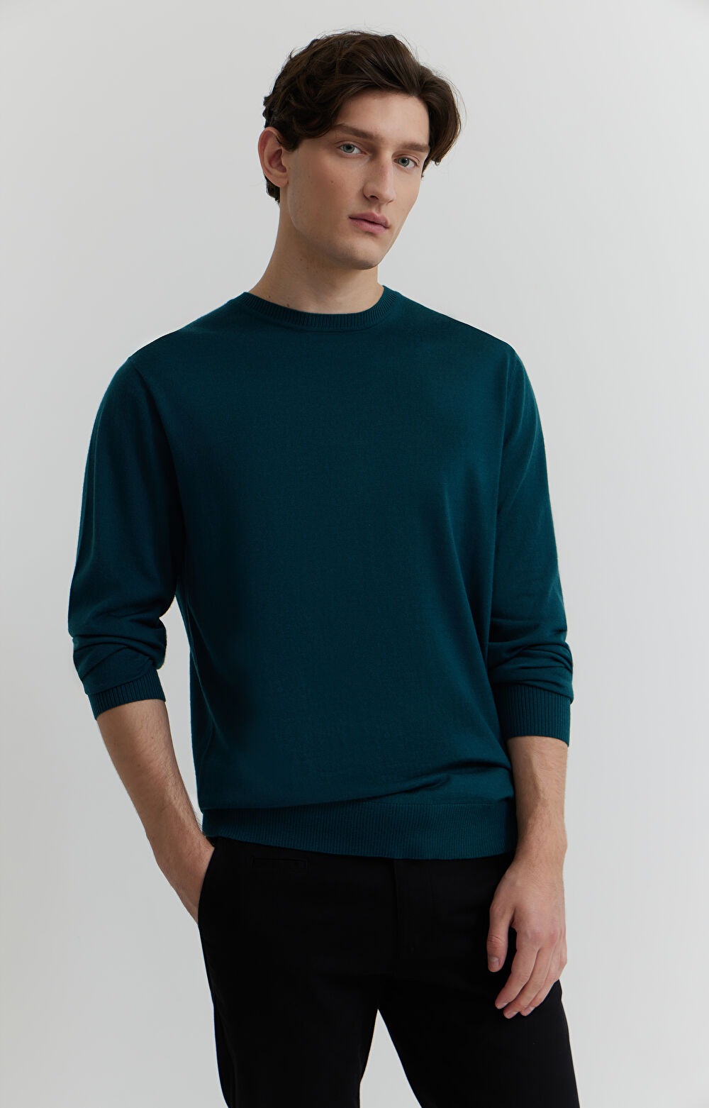 Sweter z wełny merino - 3