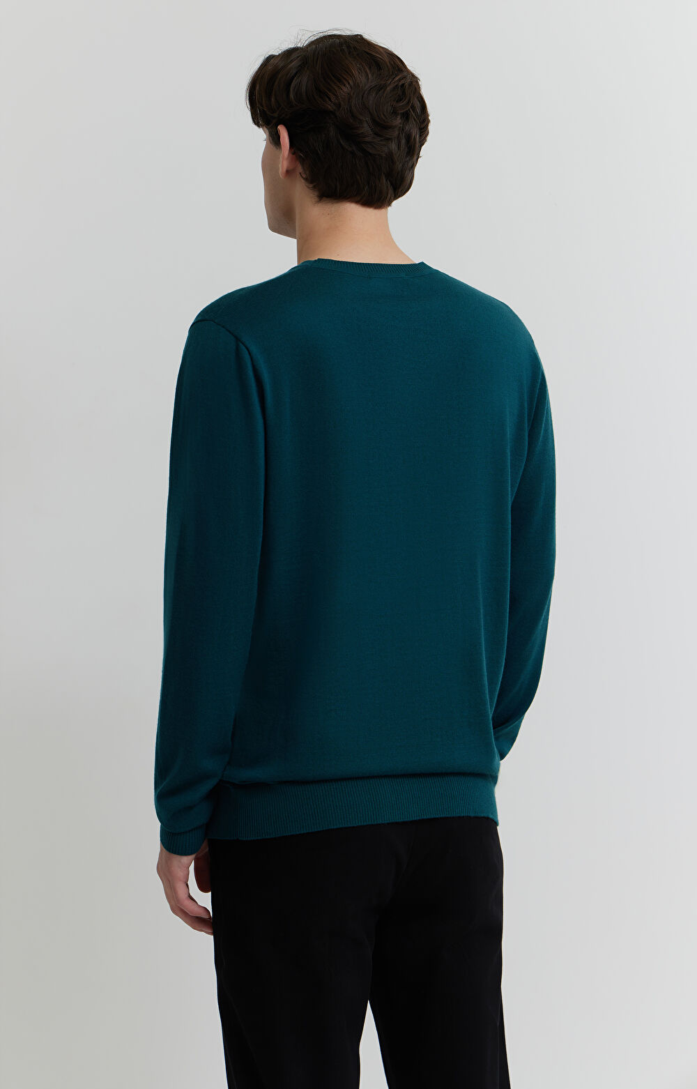 Sweter z wełny merino - 4