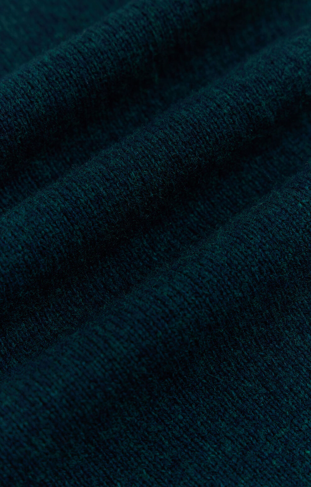 Melanżowy sweter z wełny - 6