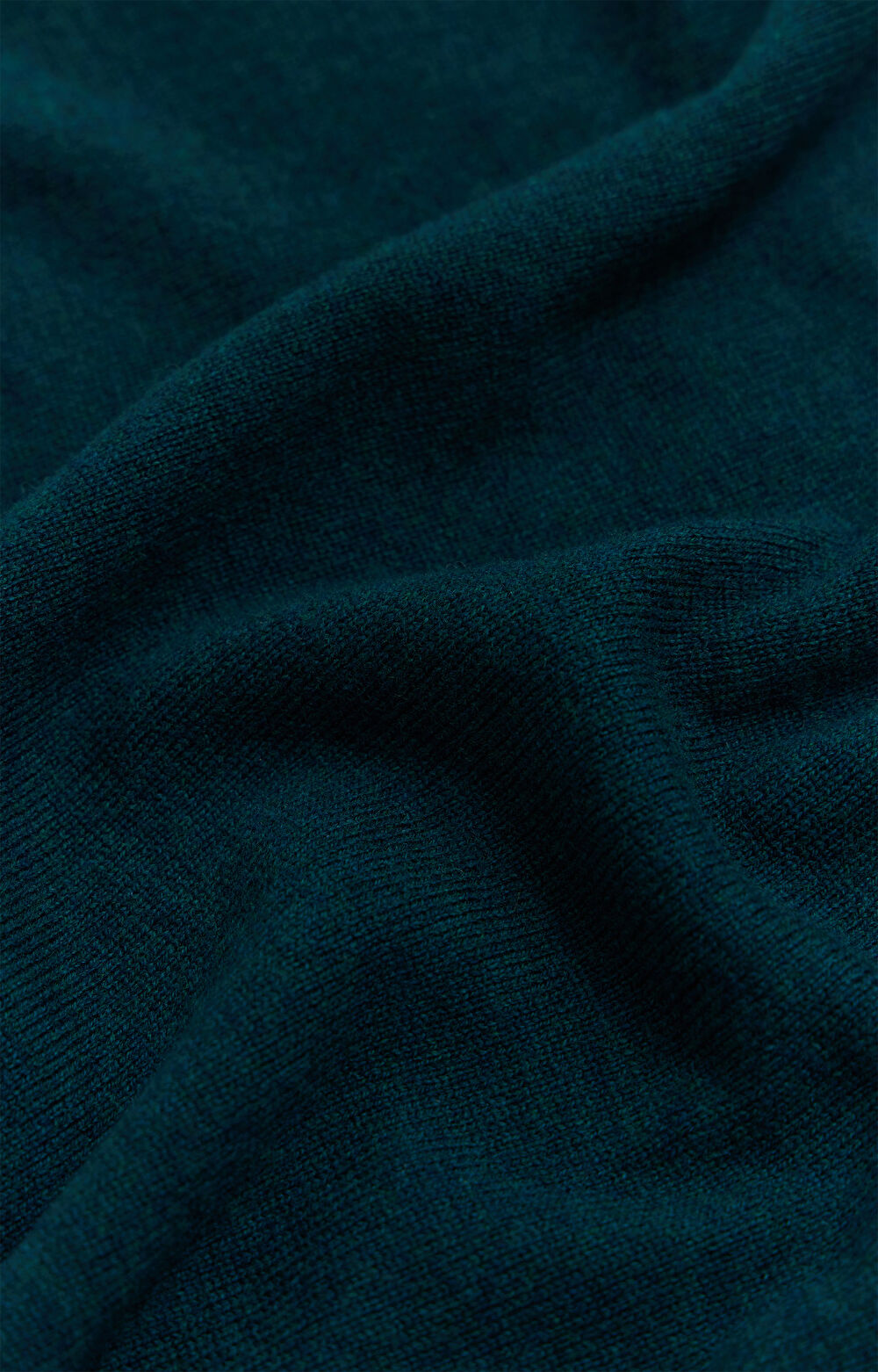 Sweter z melanżowej wełny merino - 7