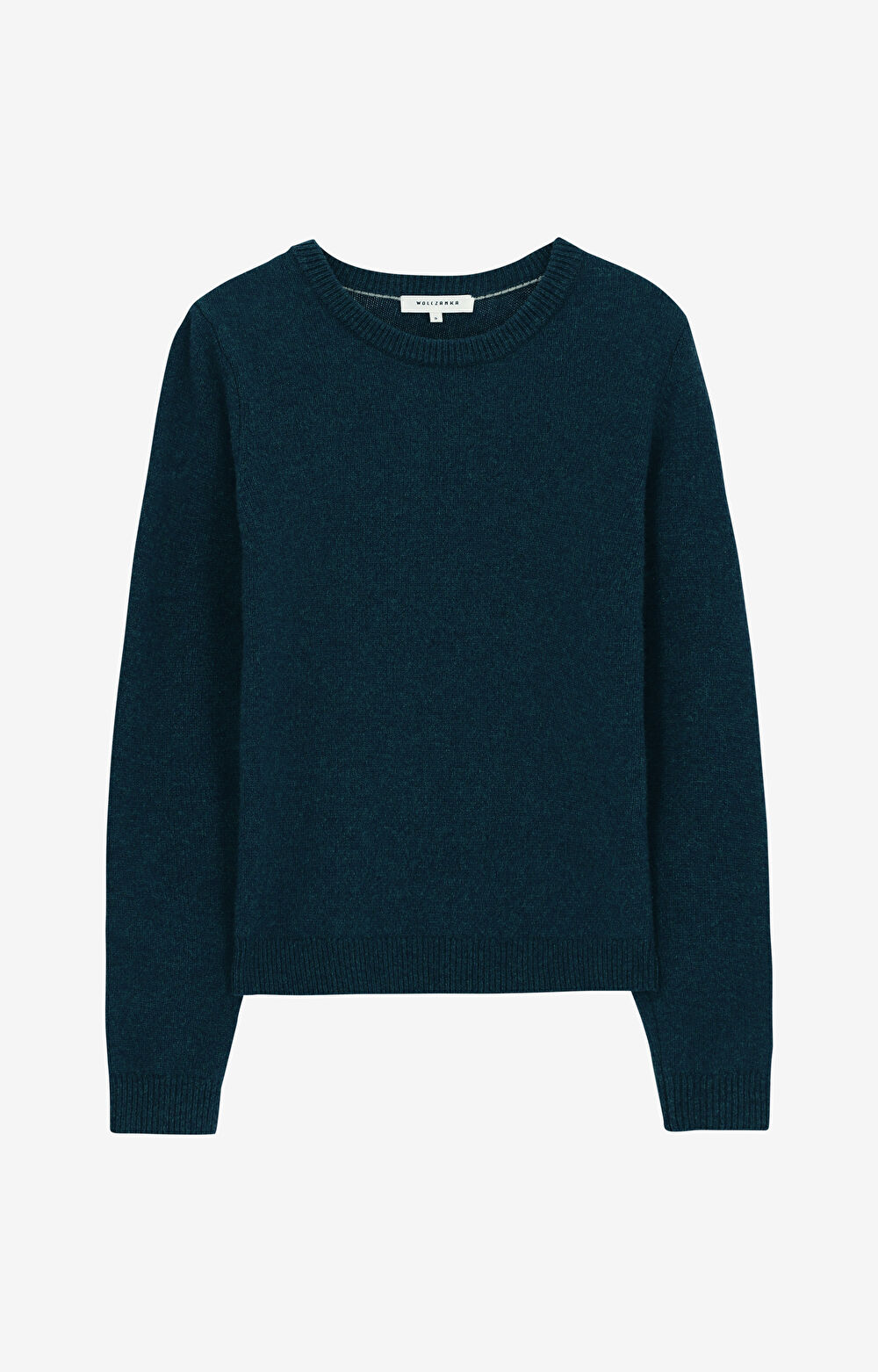 Melanżowy sweter z wełną - 2