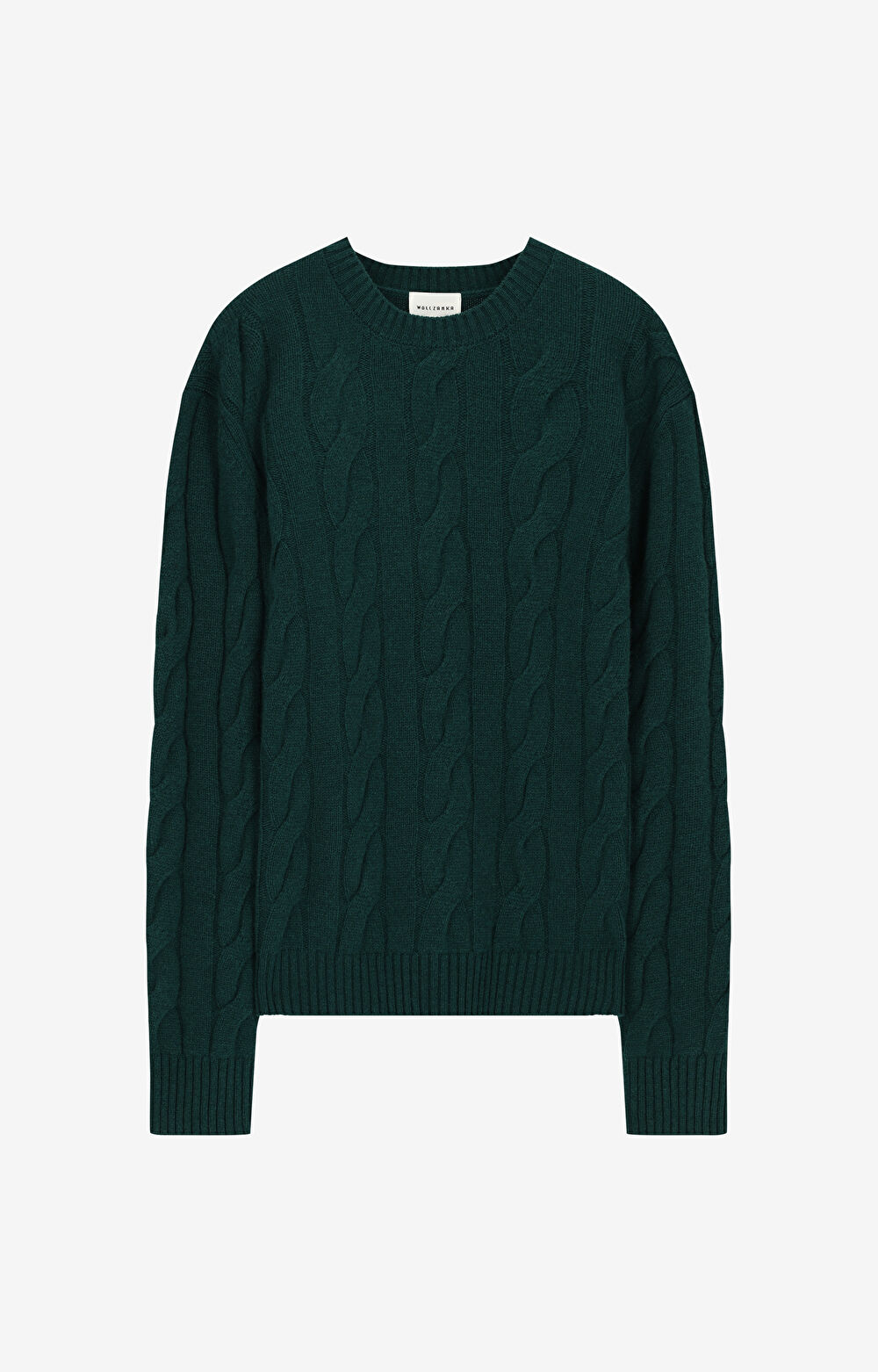 Sweter z warkoczowym splotem - 2