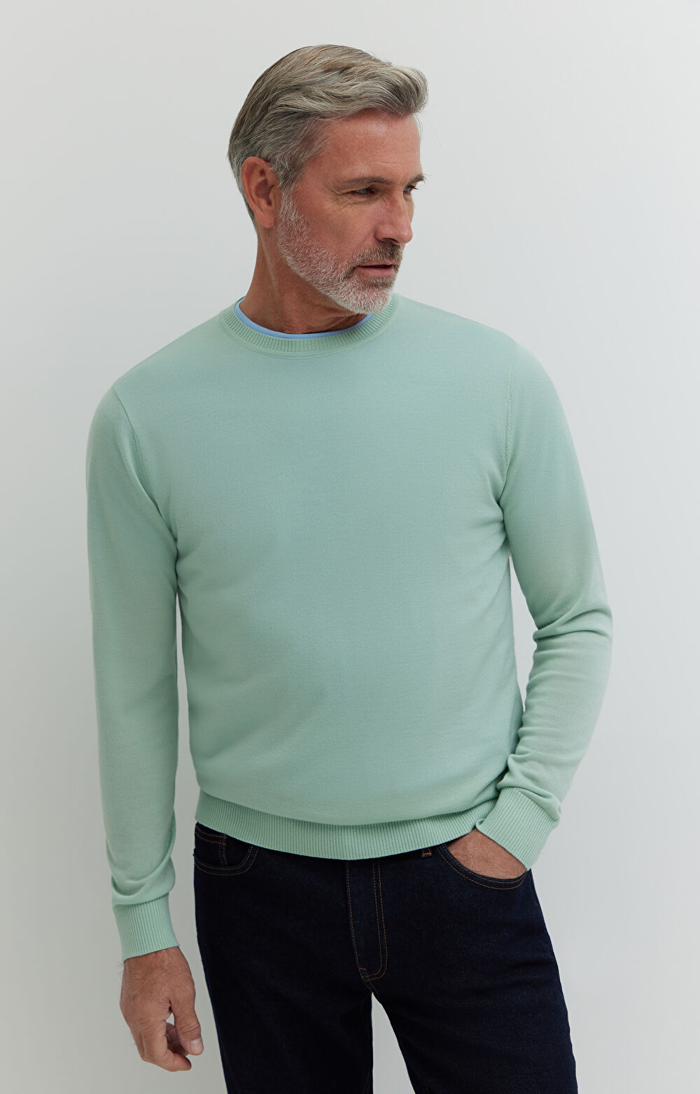 Sweter z wełny merino