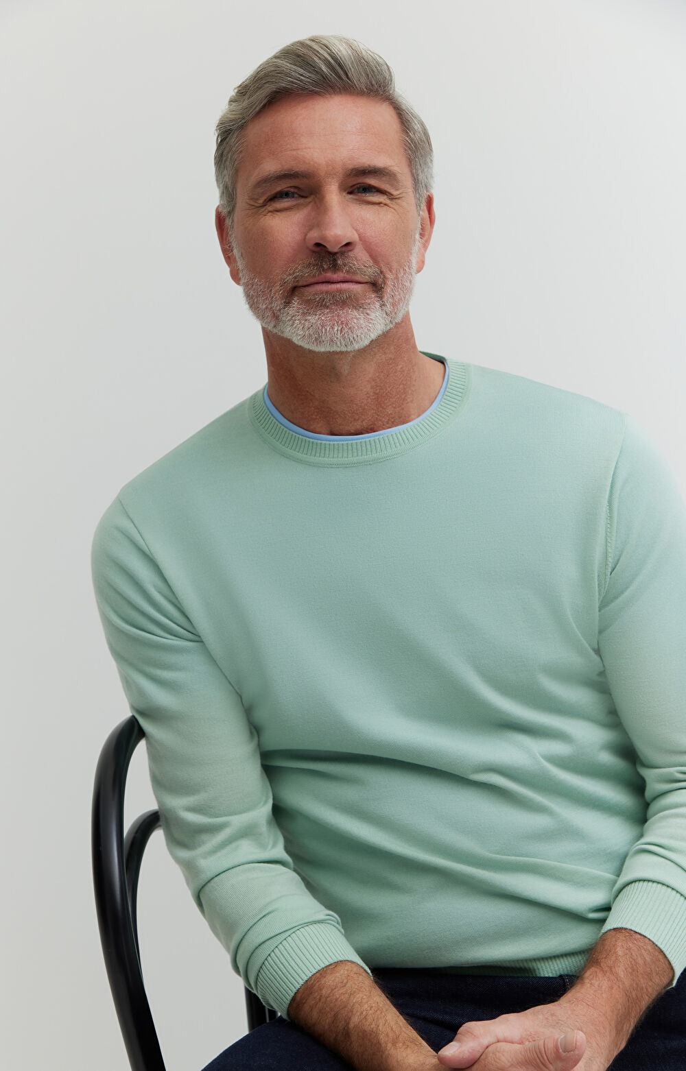 Sweter z wełny merino - 5