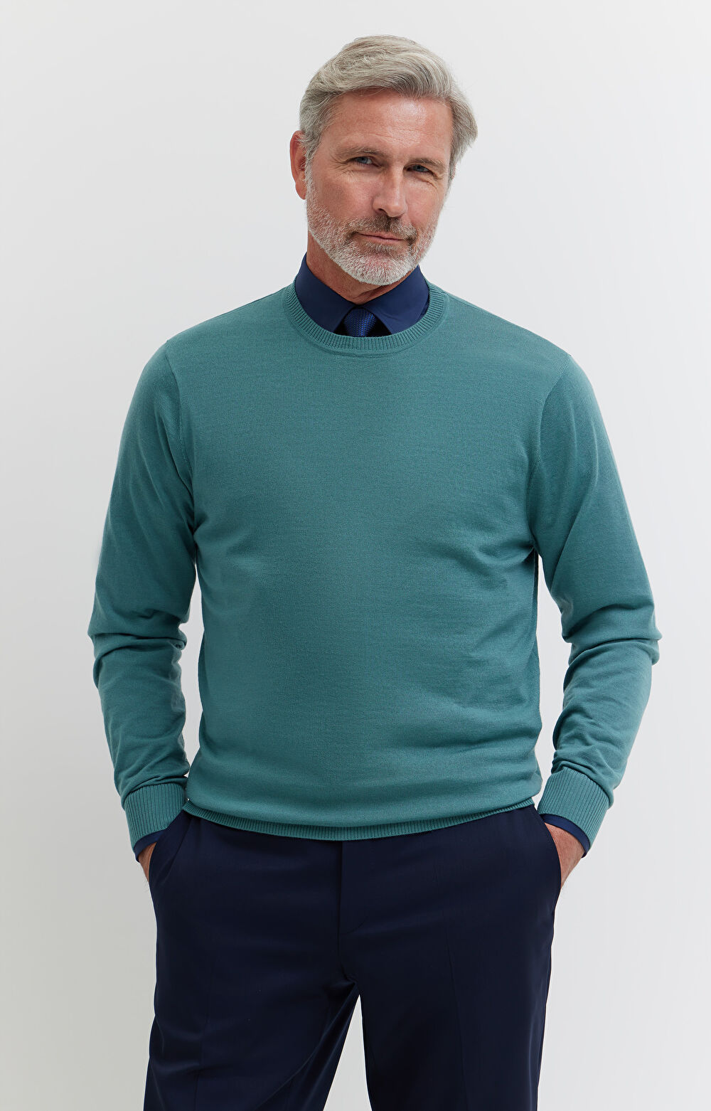 Sweter z wełny merino