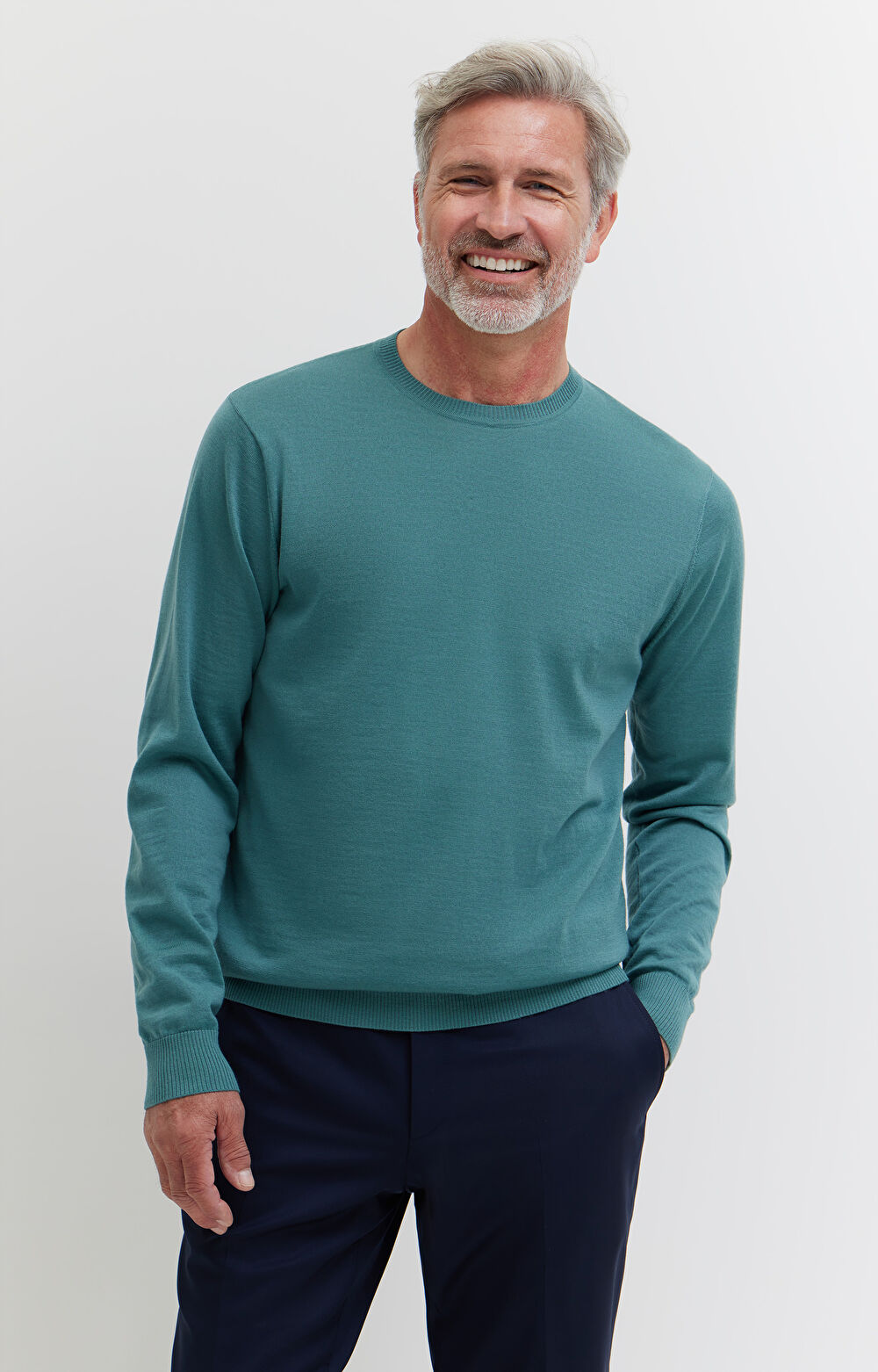Sweter z wełny merino - 3