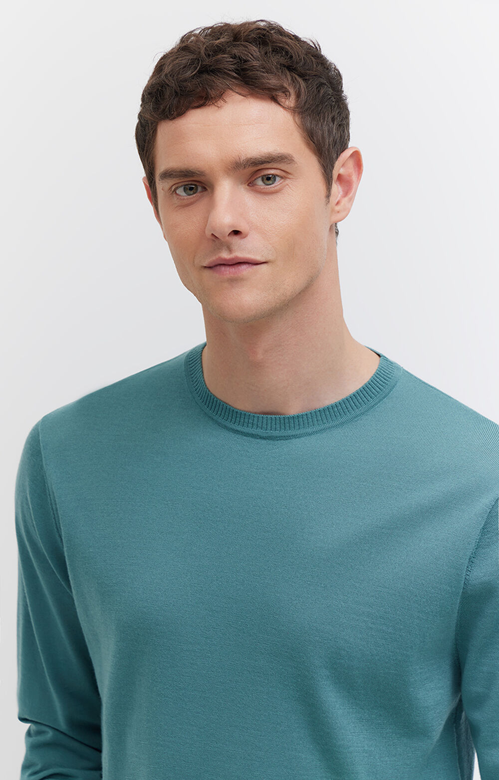 Sweter z wełny merino - 9