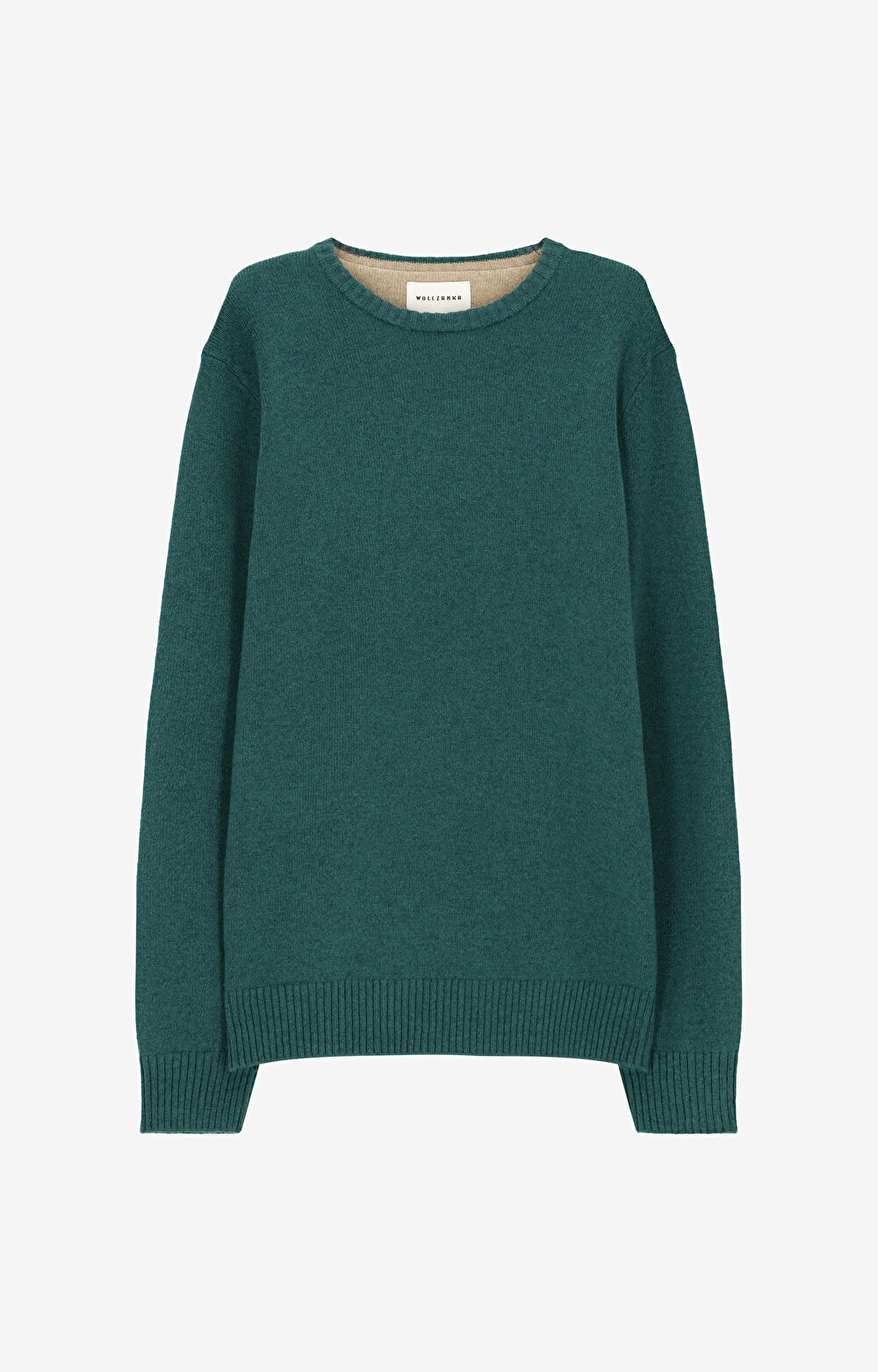 Melanżowy sweter z wełny - 2
