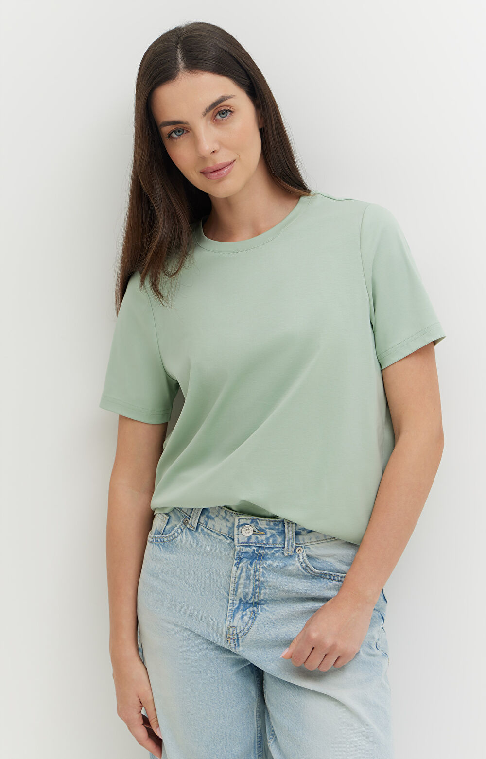 T-shirt z bawełny podwójnie merceryzowanej - 6