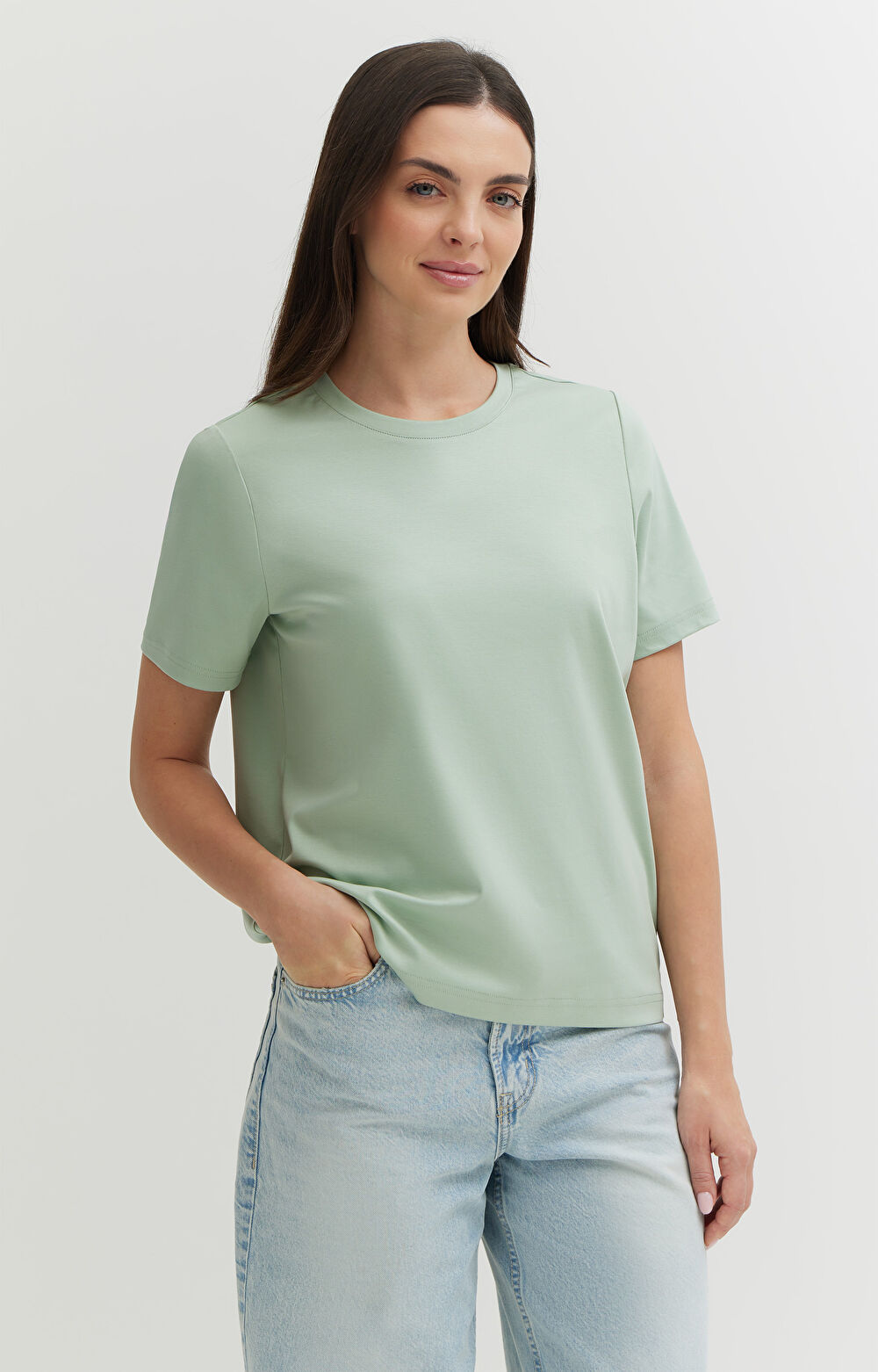 T-shirt z bawełny podwójnie merceryzowanej - 3