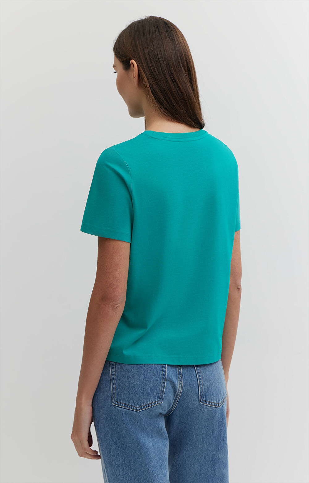 T-shirt regular z bawełny organicznej - 4