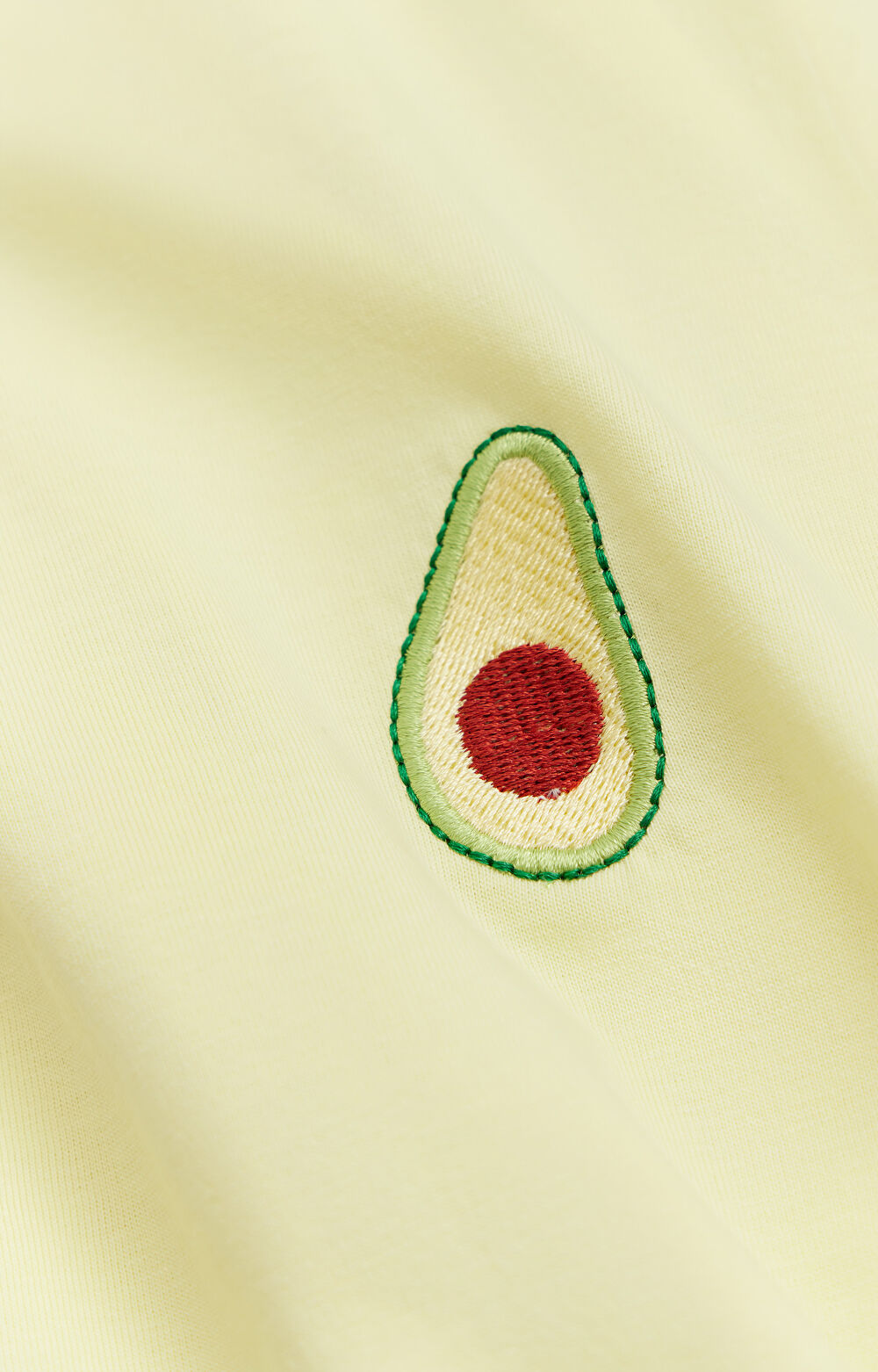 T-shirt z haftem z bawełny merceryzowanej - 6