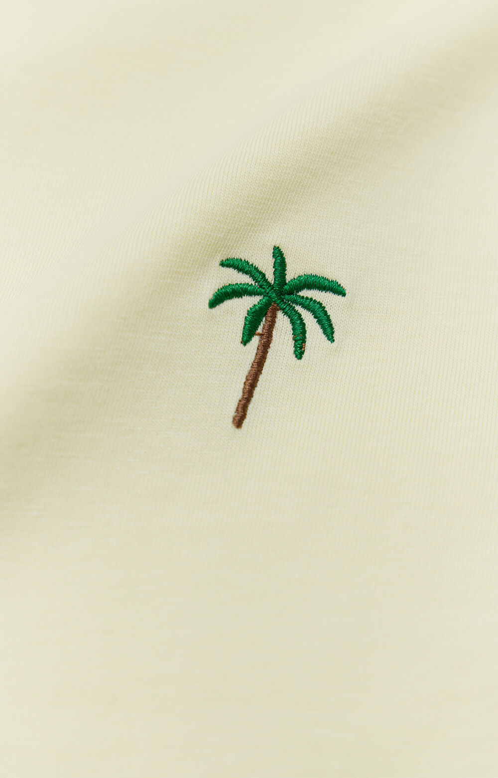 T-shirt z bawełny merceryzowanej z haftem - 6