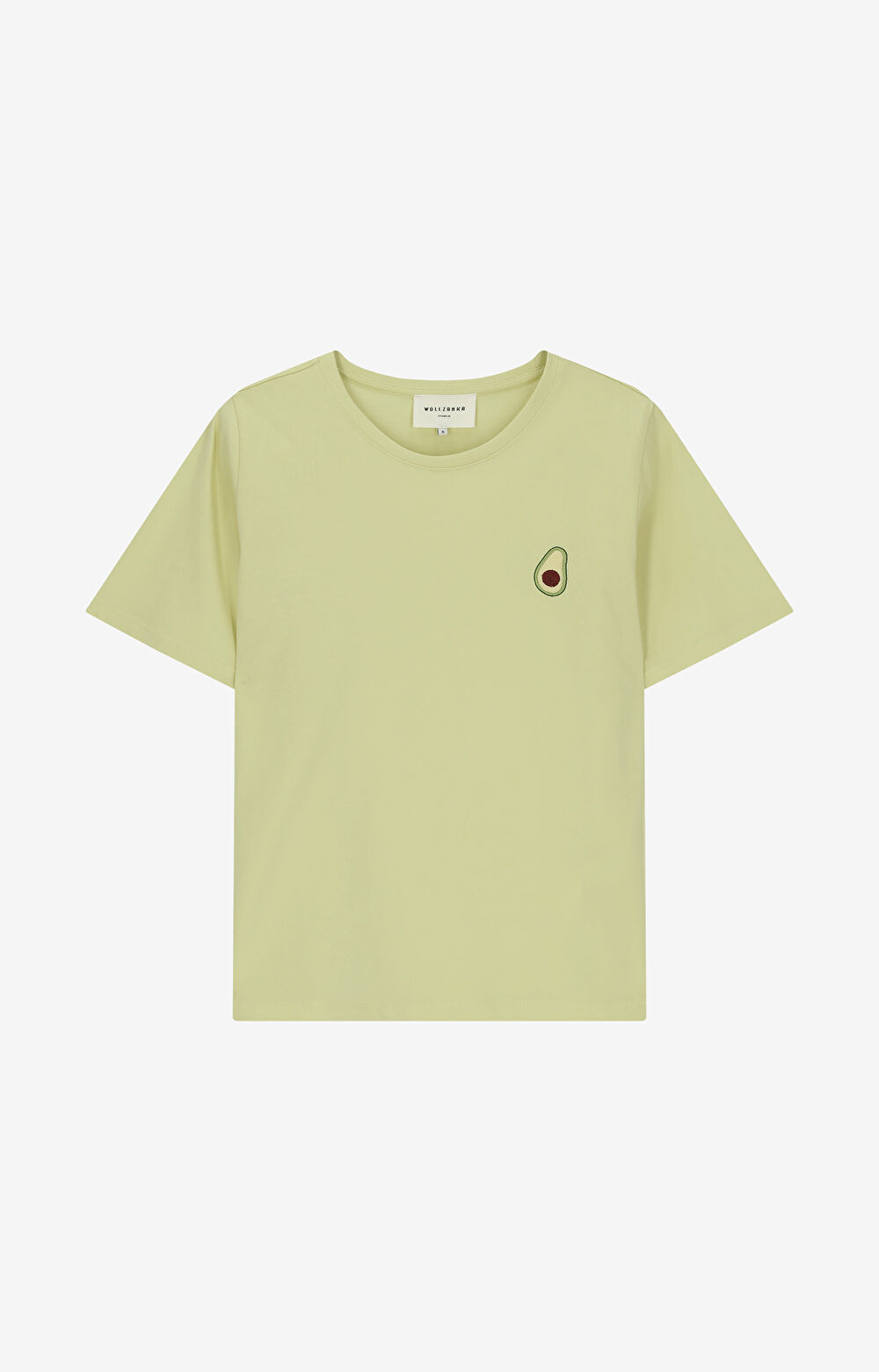 T-shirt z haftem z bawełny merceryzowanej - 2