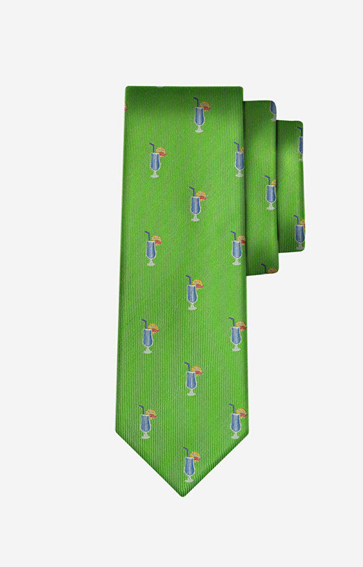 Zielony krawat LAMBERT