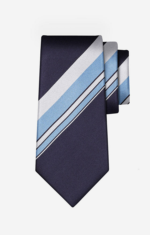 Granatowy krawat