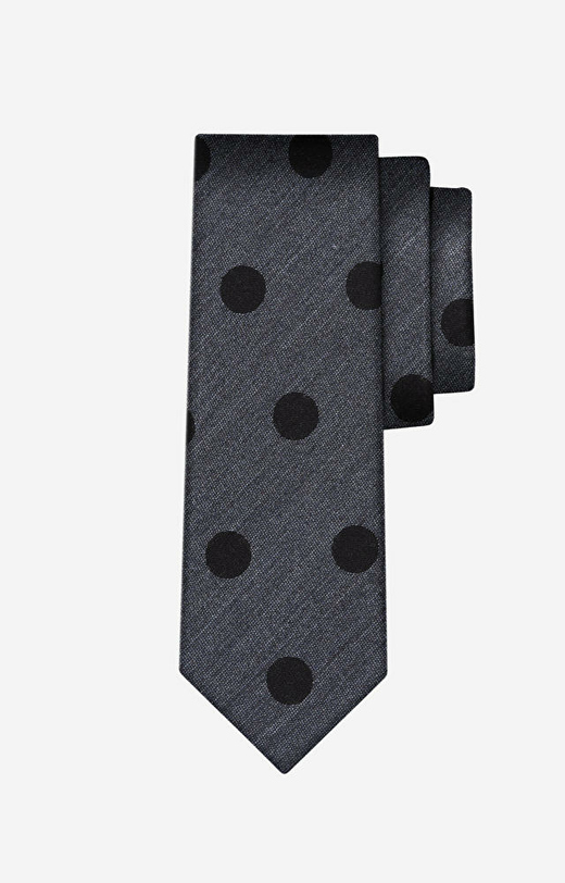 Czarny krawat LAMBERT