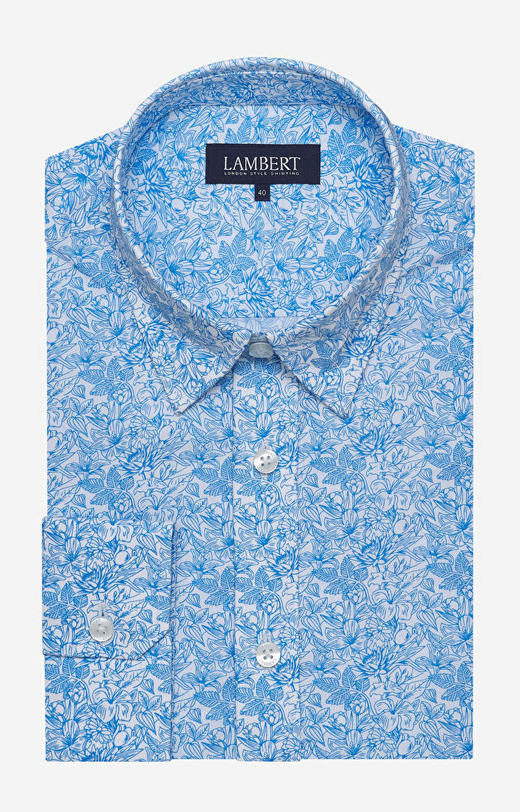 Niebieska koszula LAMBERT