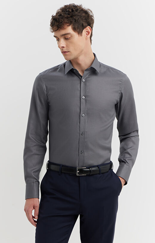 Koszula w diagonalny wzór