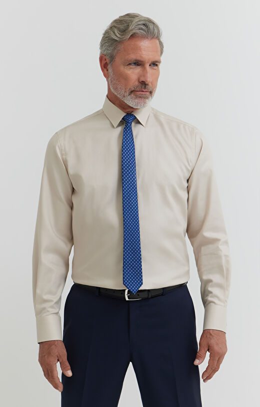 Koszula w diagonalny wzór