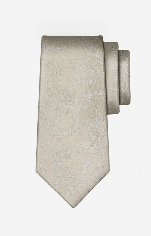 Beżowy krawat
