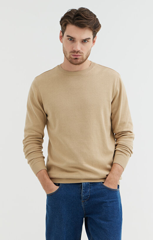 Sweter z bawełny organicznej