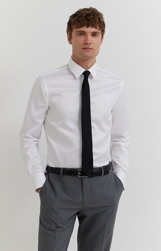 Koszula w drobny wzór