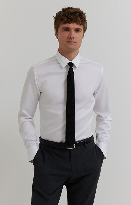 Koszula w drobny wzór