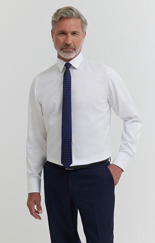 Koszula w drobny wzór