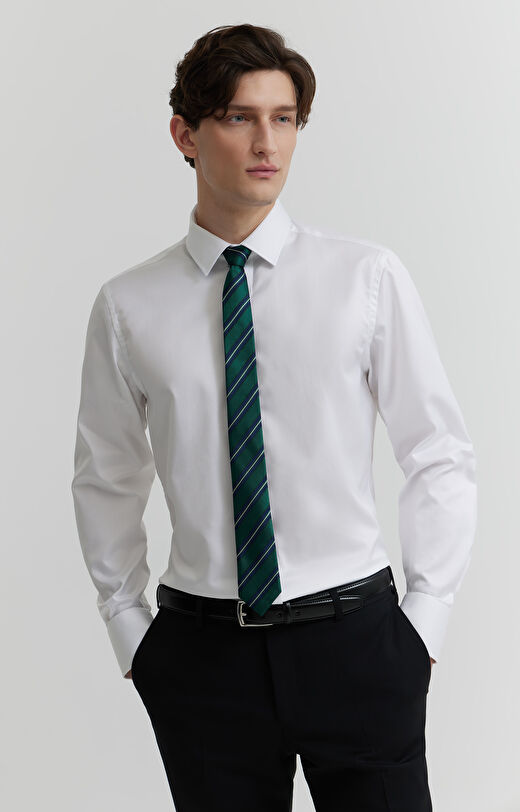 Koszula w drobny wzór