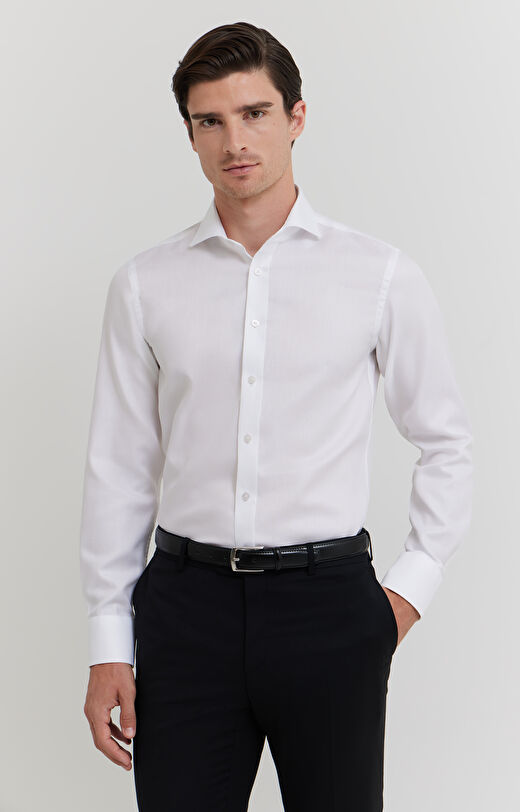 Koszula w diagonalny wzór