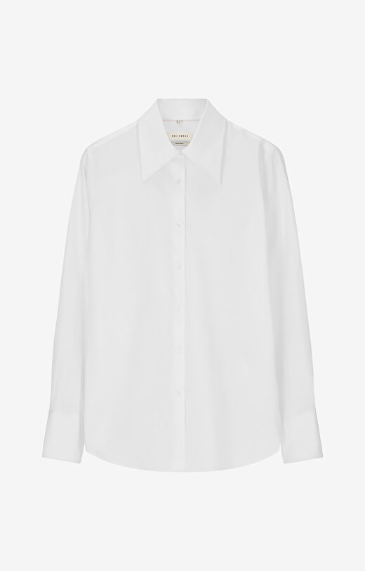 Koszula z satynowej bawełny