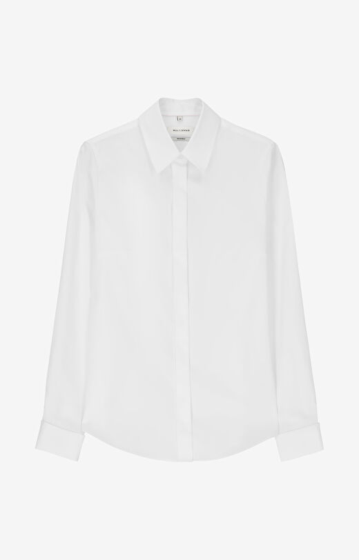 Koszula z satynowej bawełny