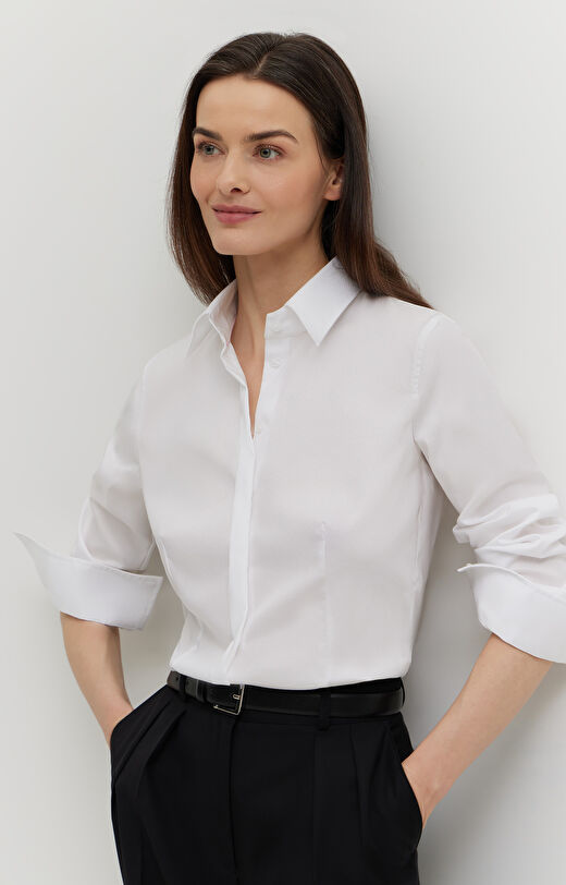 Koszula w drobny wzór