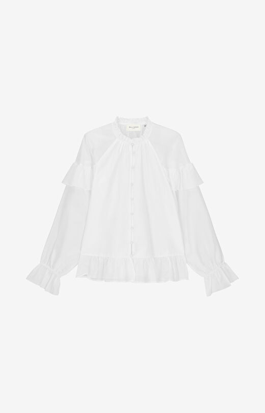 Bawełniana koszula z jedwabiem