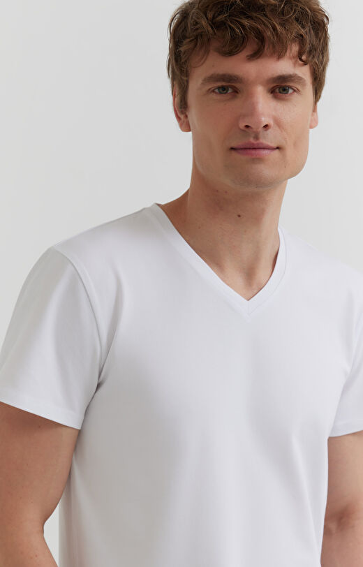 Gładki t-shirt