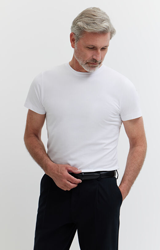 Gładki t-shirt
