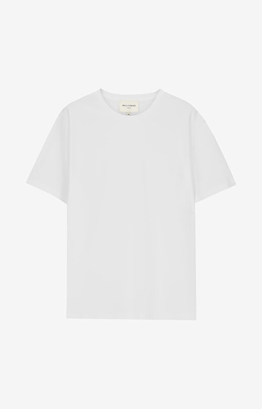 T-shirt z bawełny podwójnie merceryzowanej