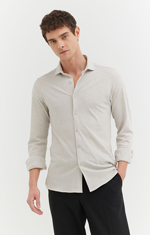 Koszula w melanżowy wzór