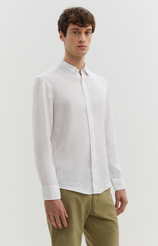 Lniana koszula