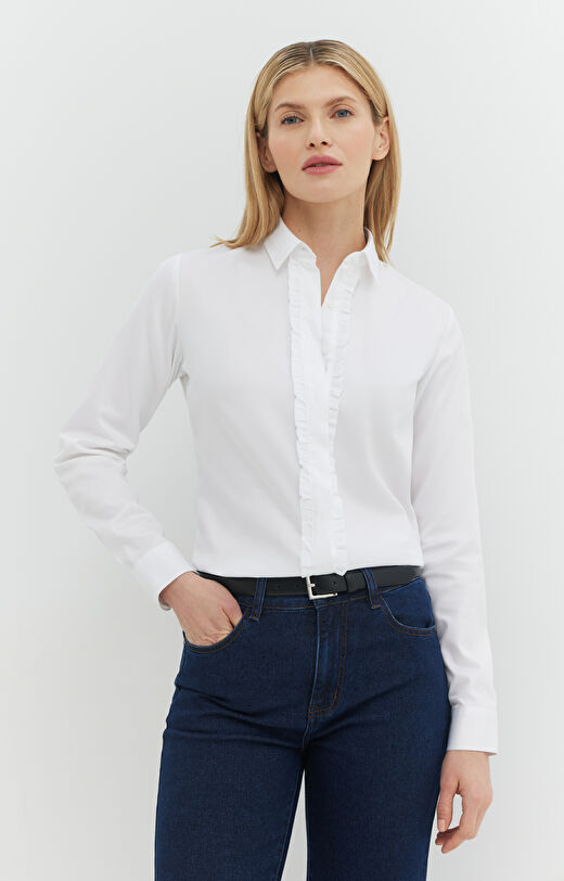 Koszula z falbanką