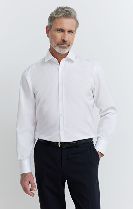 Koszula w diagonalny wzór