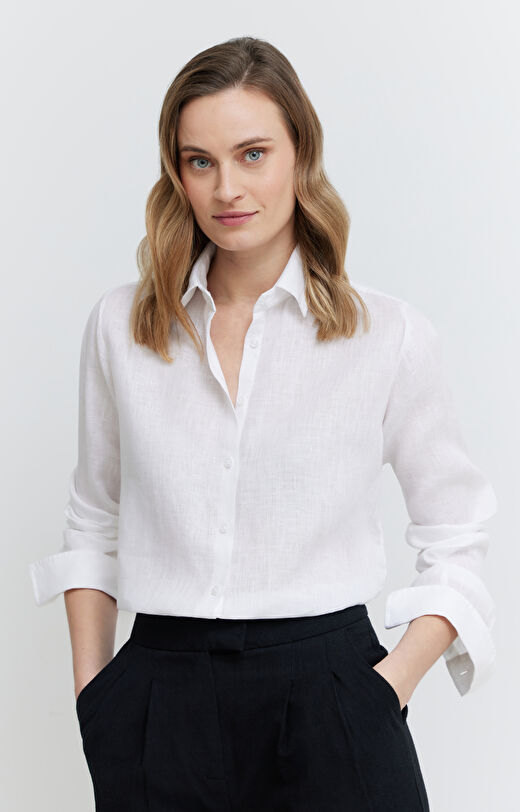 Lniana koszula