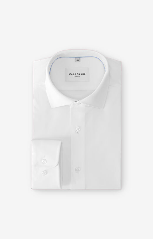 Koszula z gładkiej tkaniny