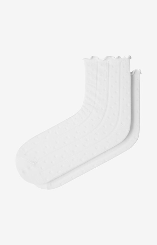 Skarpety z falbanką