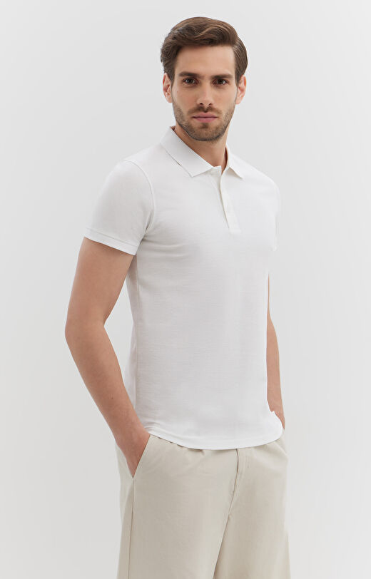 Polo z bawełny merceryzowanej